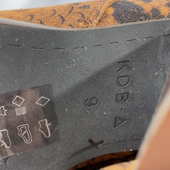 KELSI DAGGER BROOKLYN LOGAN OVER KNEE BOOTS PYTHON NEW SIZE 9 - Picture 5 of 6